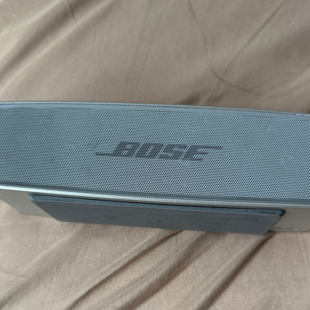 Bose Compact Speaker in Silver and Gray